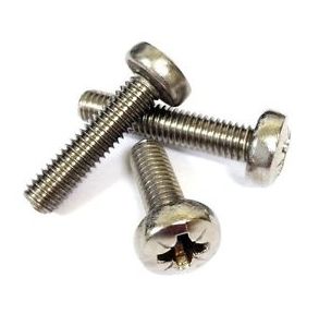 MTS SCREW PAN POZI ZINC M 2.5 X 4MM
